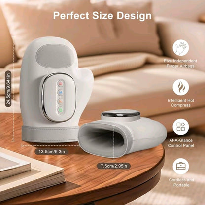 Ultimate Hand Massager with Airbag Compression & Vibration - Relaxing Glove for Wrist, Palm, and Finger Relief - Perfect Gift for Men & Women