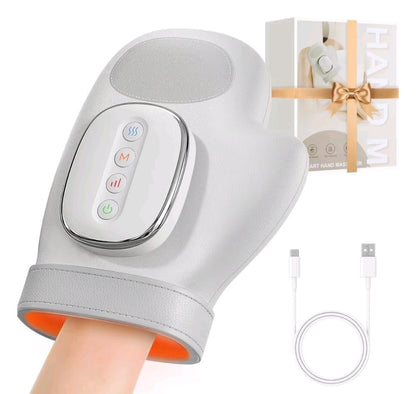 Ultimate Hand Massager with Airbag Compression & Vibration - Relaxing Glove for Wrist, Palm, and Finger Relief - Perfect Gift for Men & Women