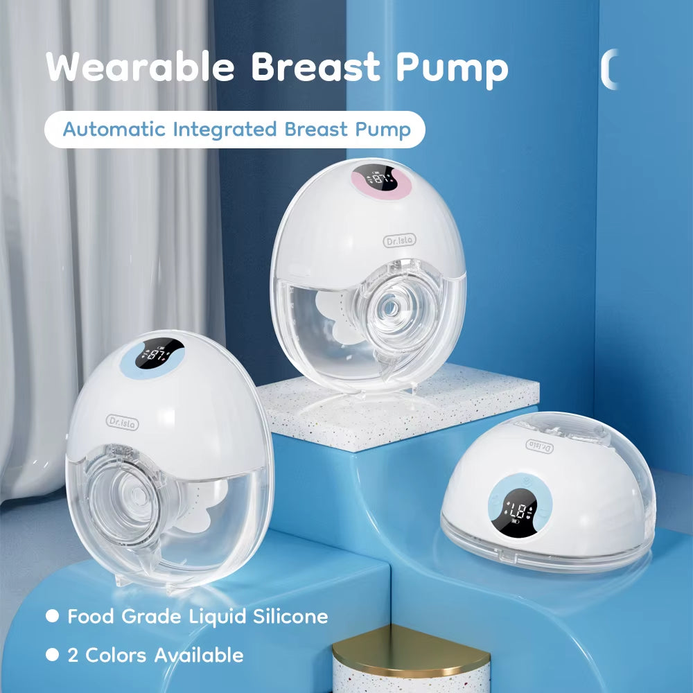 MAMIJOY Wearable Electric Breast Pump - Comfort Milk Collector with LED Display, 4 Modes & 36 Levels - Lightweight & Rechargeable