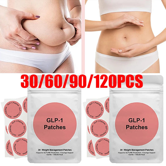 Enhance Your Body With The Natural GLP-1 Alternative  30/60/90/120PCS Hot Assistive Care Patch Burns Gently and Has a Long-Lasting Slimming Effect Making Beauty and Health Tools